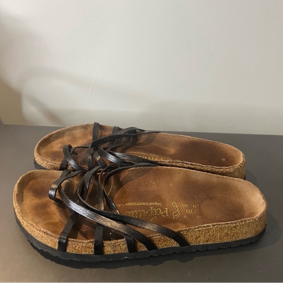 Papillio Shoes - PAPILLIO BY BIRKENSTOCK Salamanca Indio Black Strappy Sandals size 42 W11 M9